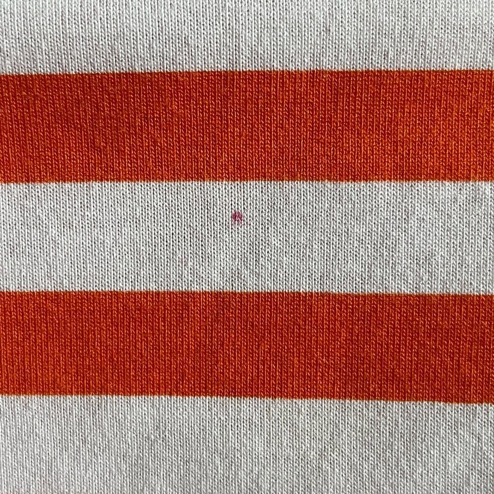 Lularoe XS Candycorn Stripe 3/4 Sleeve Orange White Casual Festive Collectible - Picture 4 of 8